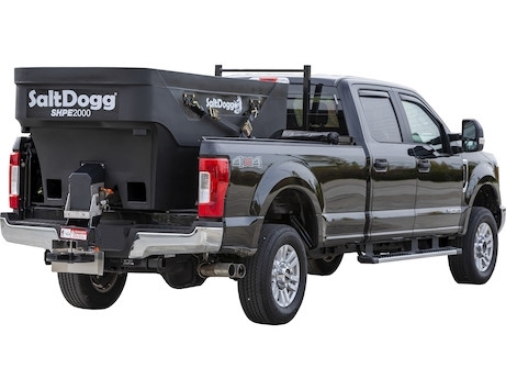 SaltDogg Spreader System Mounted on Truck
