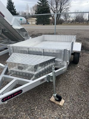 Primo 5'x8' Aluminum Dump Trailer