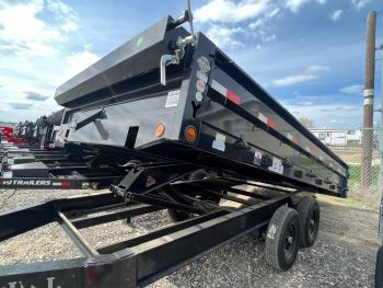 Iron Bull 83x16 DDP Deckover Dump Trailer 14k 